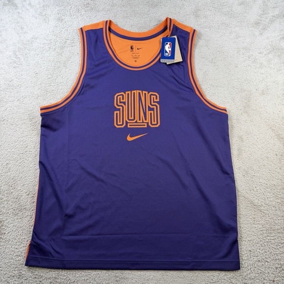 Nike Other - Nike Phoenix Suns Tank Top Men XL Courtside Split DNA Performance Jersey Dri-Fit